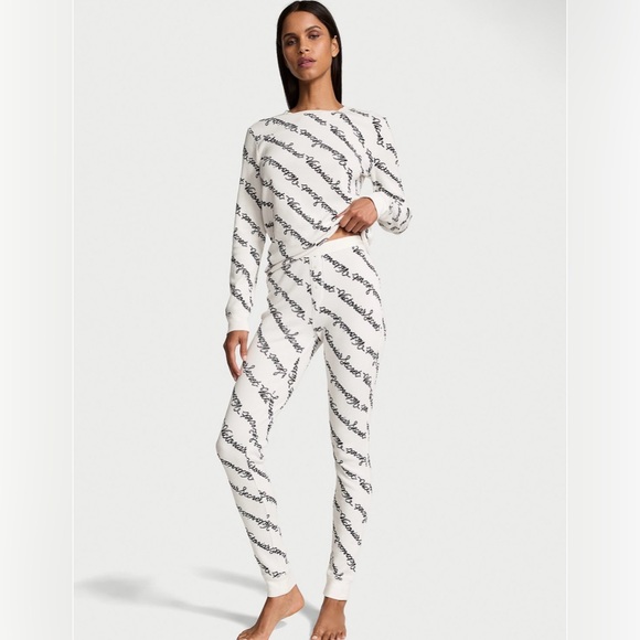Victoria's Secret Other - Thermal long pajama set/Victoria’s Secret